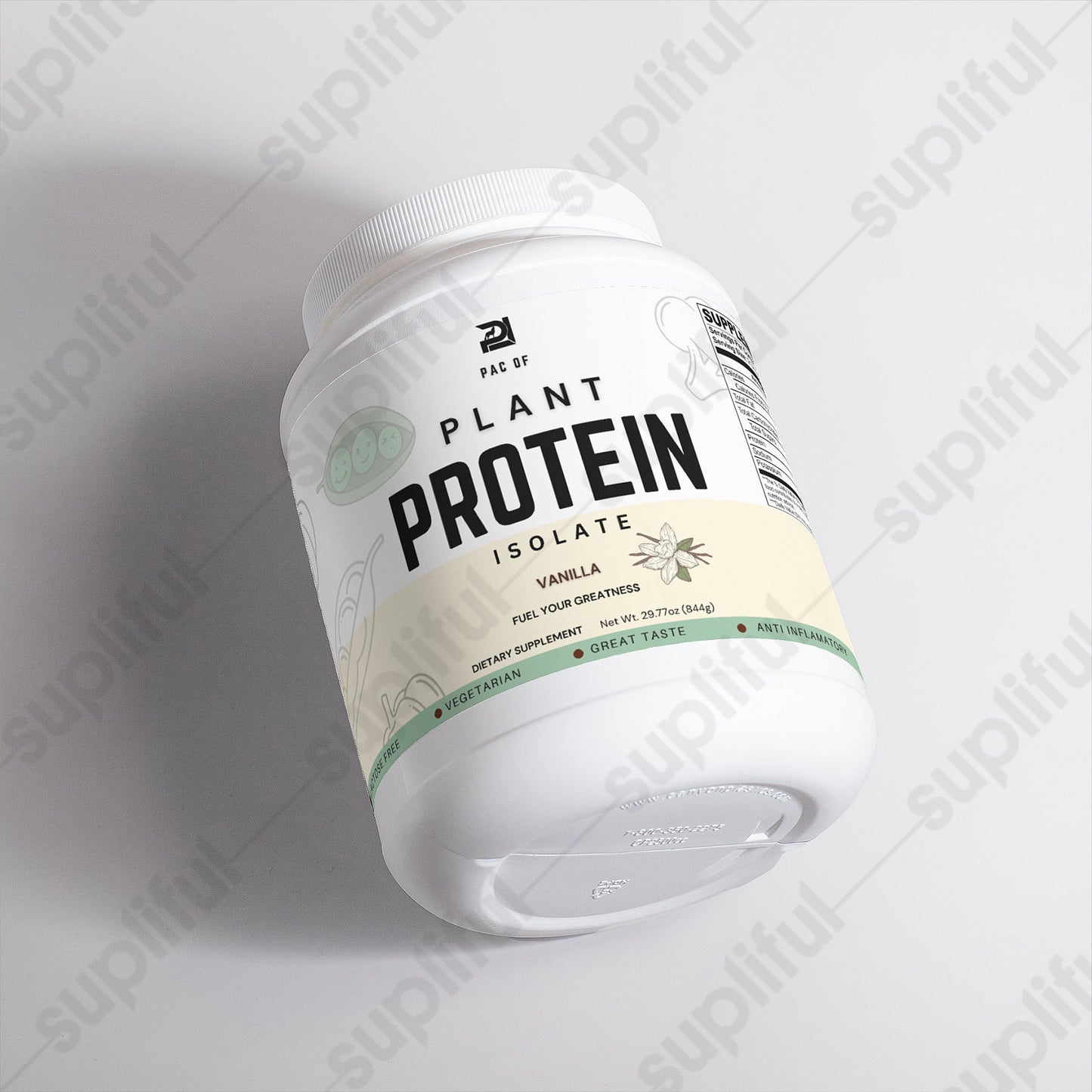 PAC of Plant Protein Isolate (Vanilla)