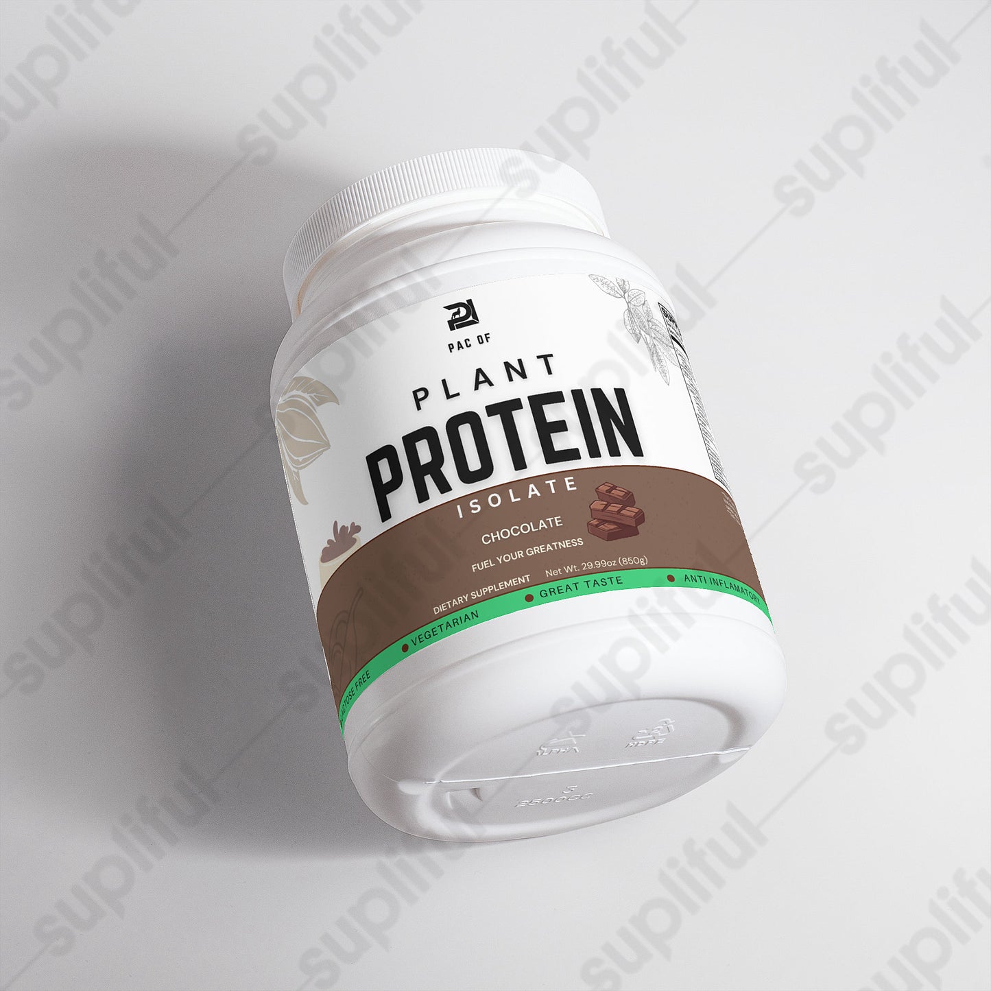 PAC of Plant Protein Isolate (Chocolate)