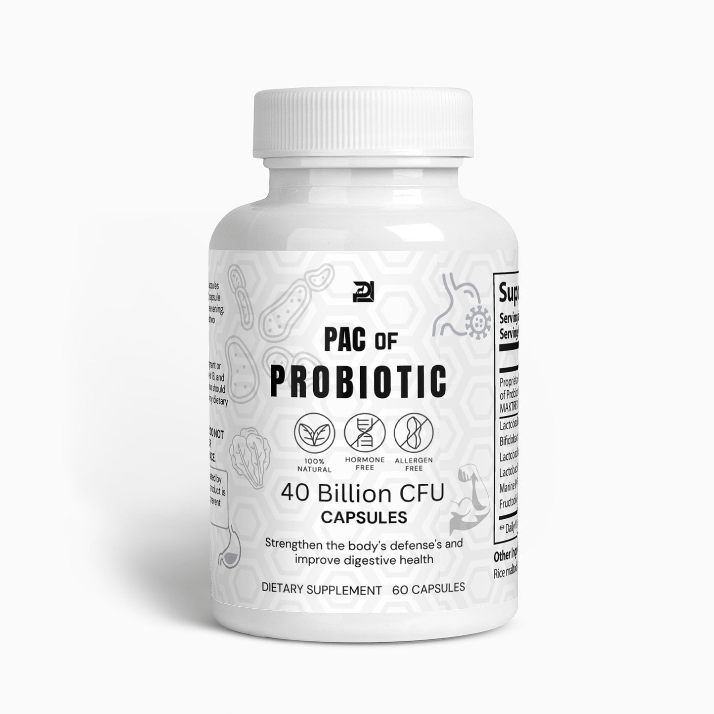 PAC of Probiotic - 40 Billion with Prebiotics