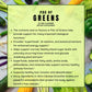 PAC of Greens - Ultra Cleanse Smoothie Greens